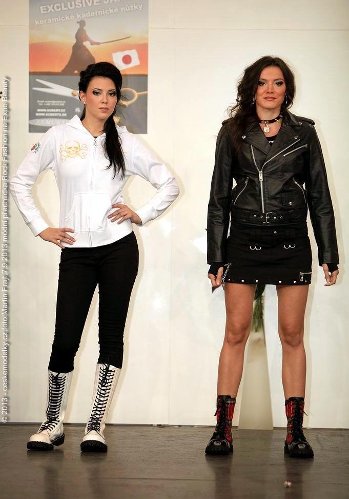 Módna prehliadka Rock fashion na Expo Beauty 2013